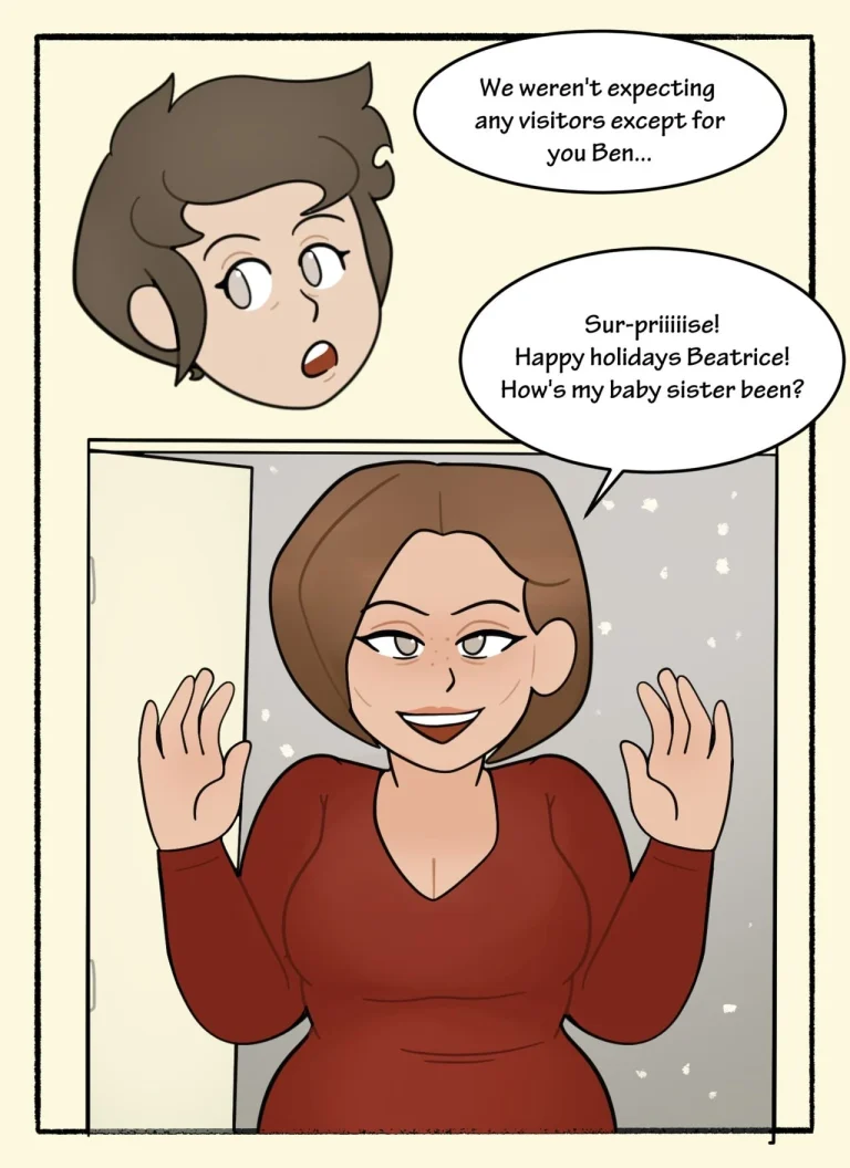 Cathie's Surprise Visit porn comic picture 6