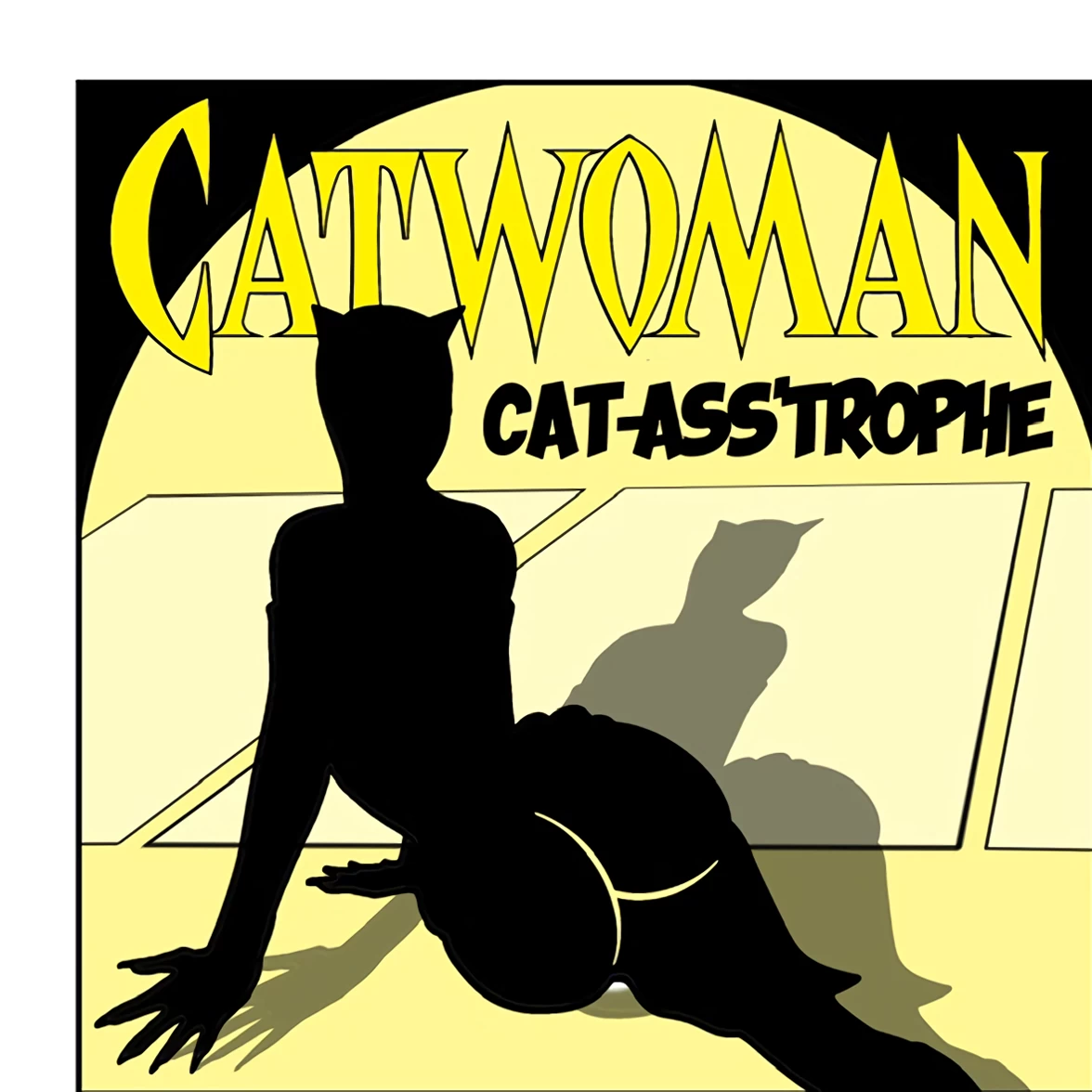 Catwoman Cat-Asstrophy porn comic picture 1