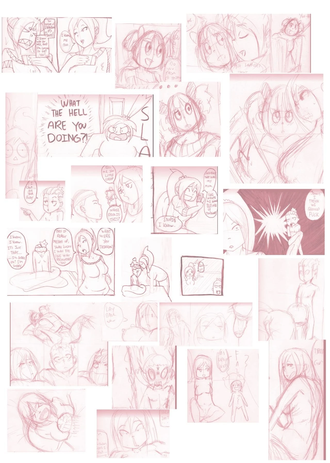 Caught! Whose Penis Is This? - Well...Who Else Could It Be? porn comic picture 20