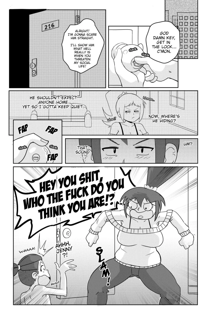 Caught! Whose Penis Is This? - Well...Who Else Could It Be? porn comic picture 4