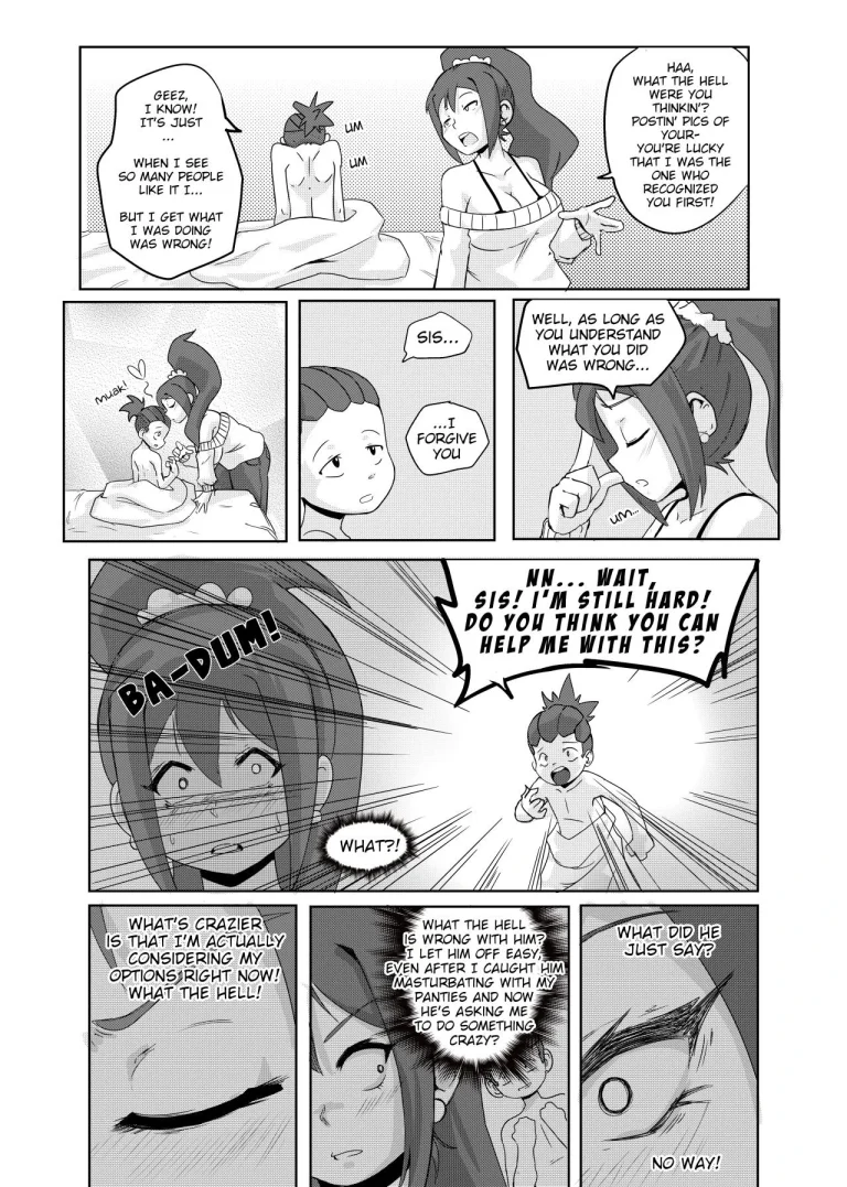 Caught! Whose Penis Is This? - Well...Who Else Could It Be? porn comic picture 6