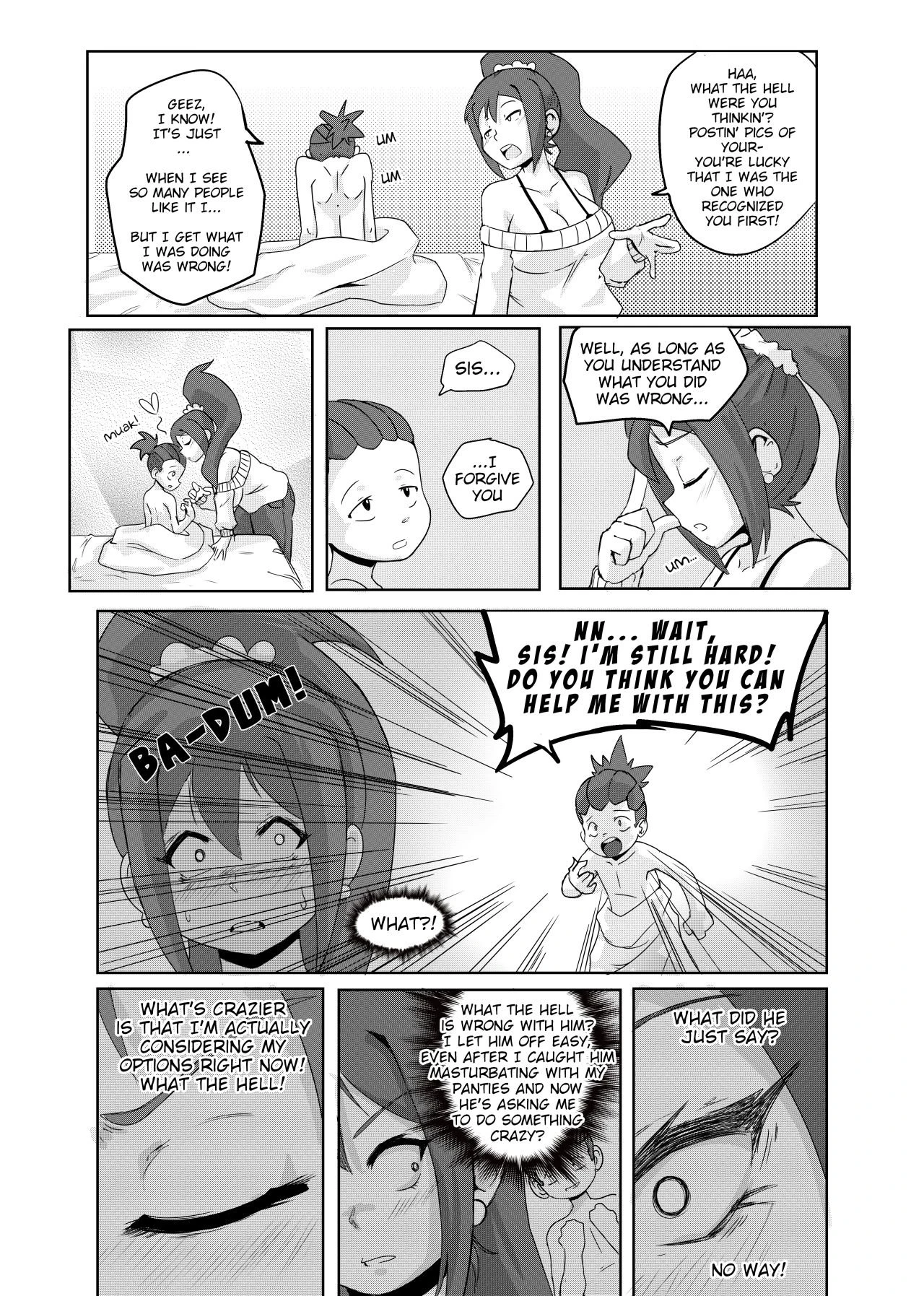 Caught! Whose Penis Is This? - Well...Who Else Could It Be? porn comic picture 6