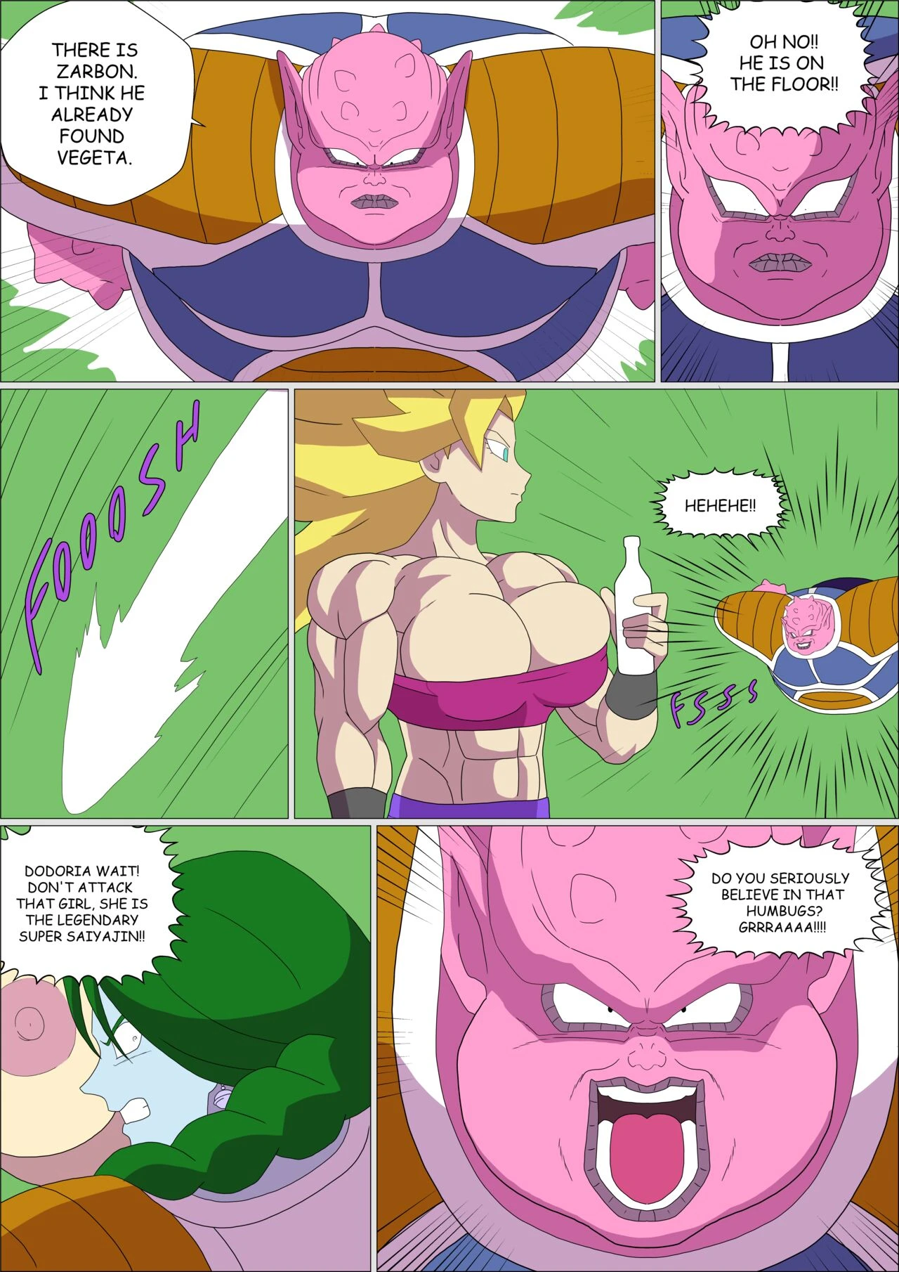 Caulifla x Bulma porn comic picture 12