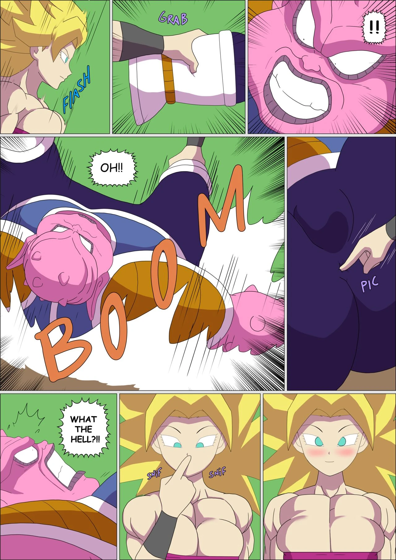 Caulifla x Bulma porn comic picture 14