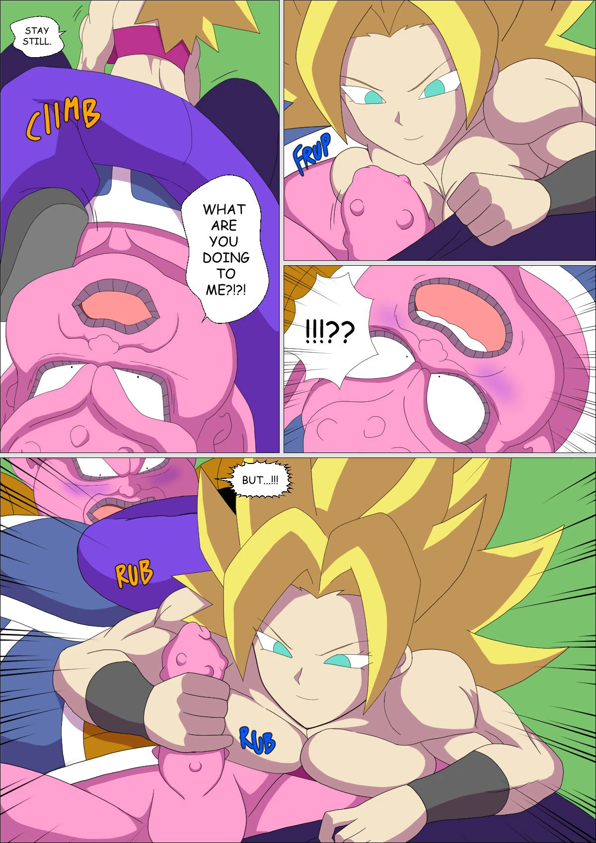 Caulifla x Bulma porn comic picture 16