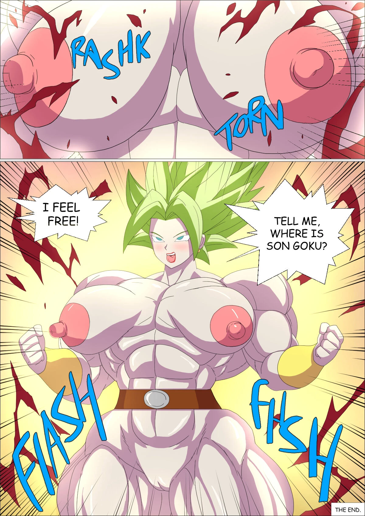 Caulifla x Bulma porn comic picture 22