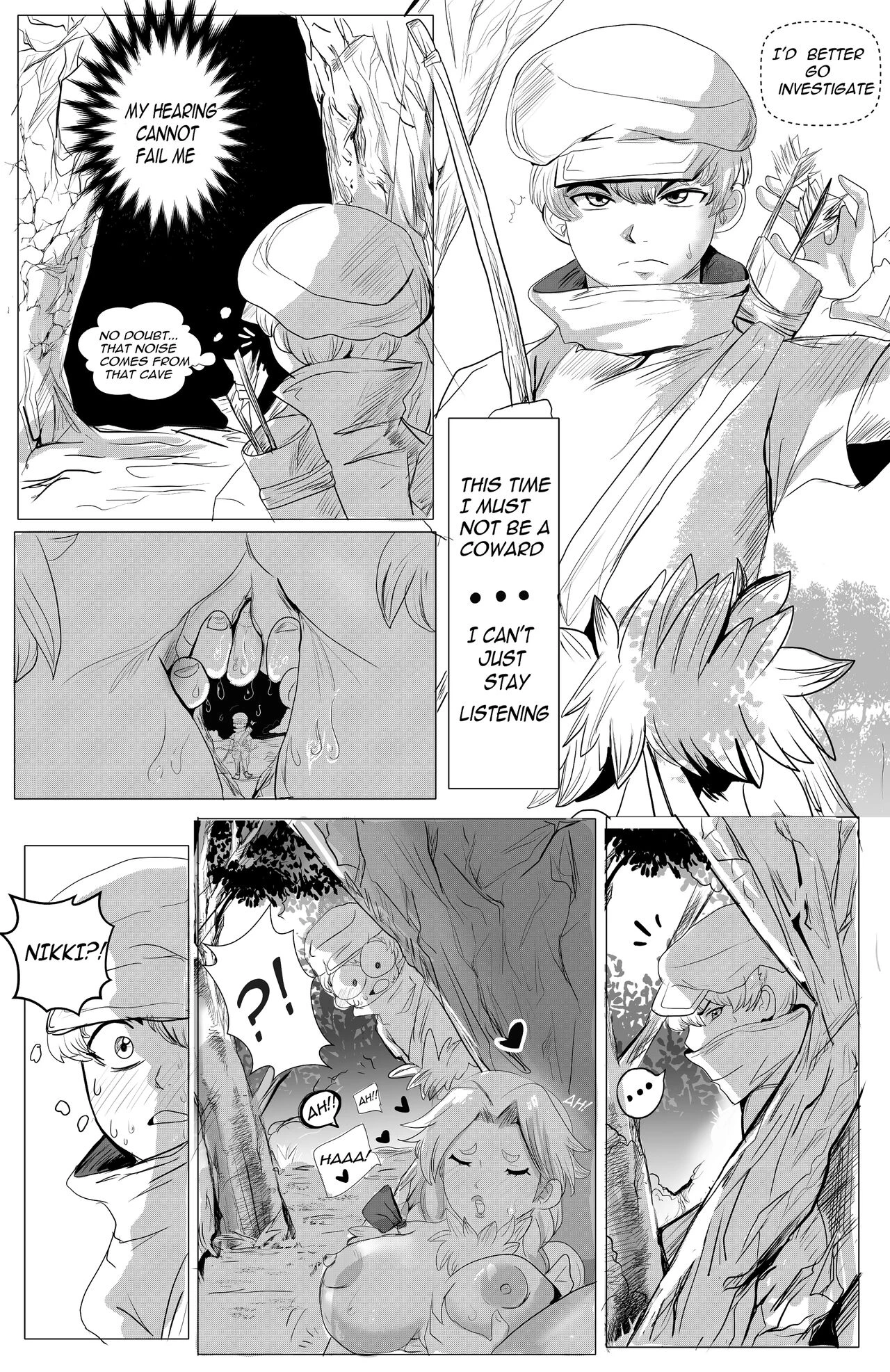 CAVE SECRET porn comic picture 9