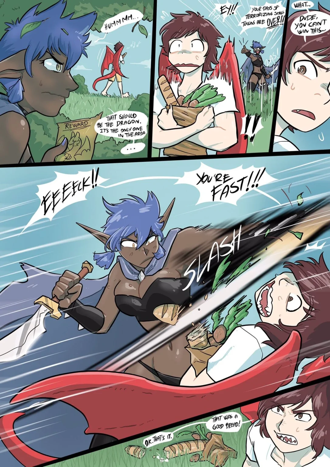 Celesta The Dragon S-Layer porn comic picture 1
