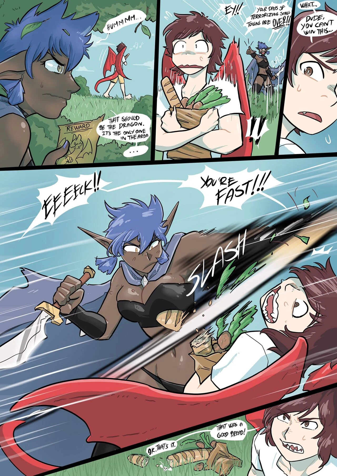 Celesta The Dragon S-Layer porn comic picture 1