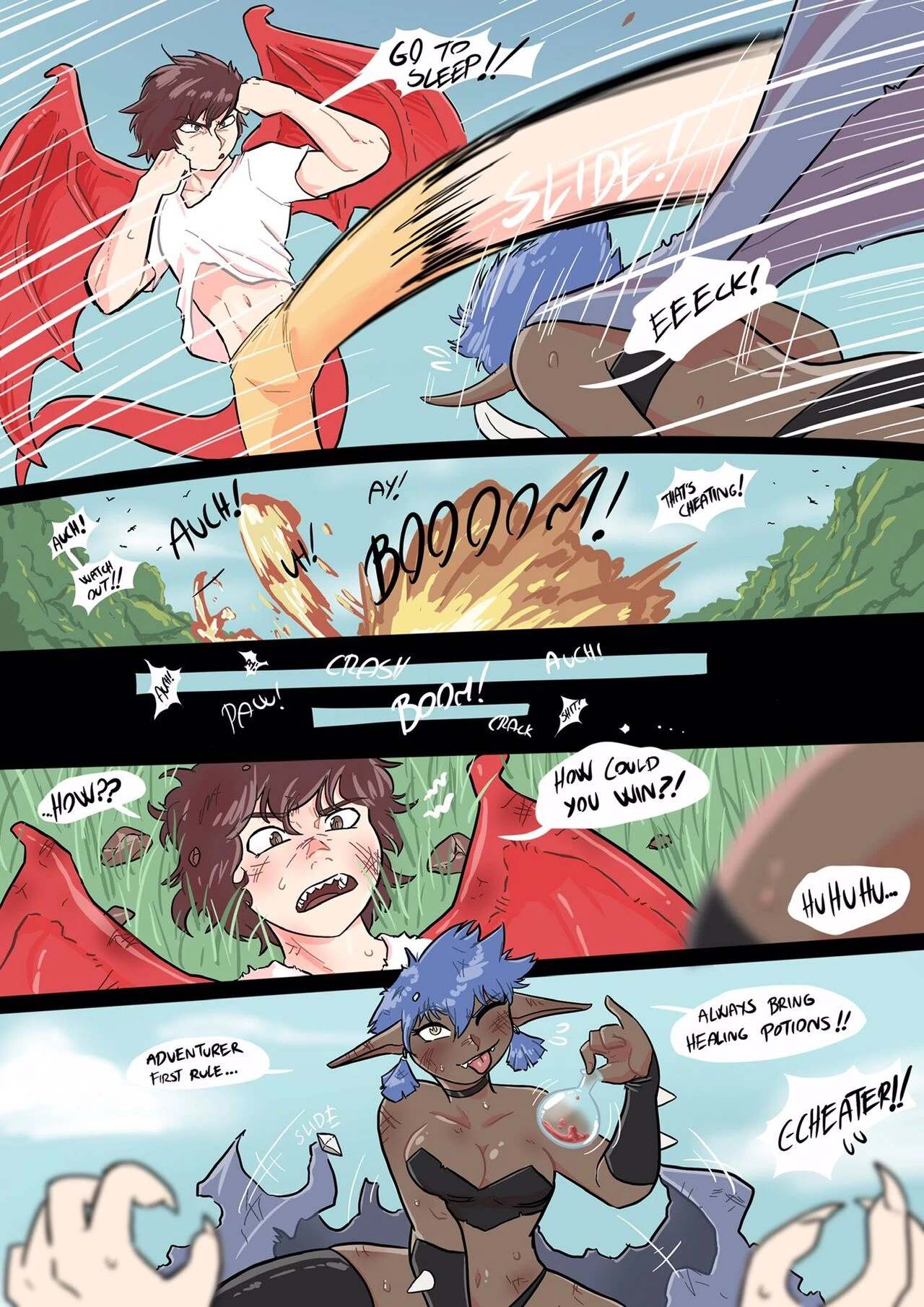 Celesta The Dragon S-Layer porn comic picture 2