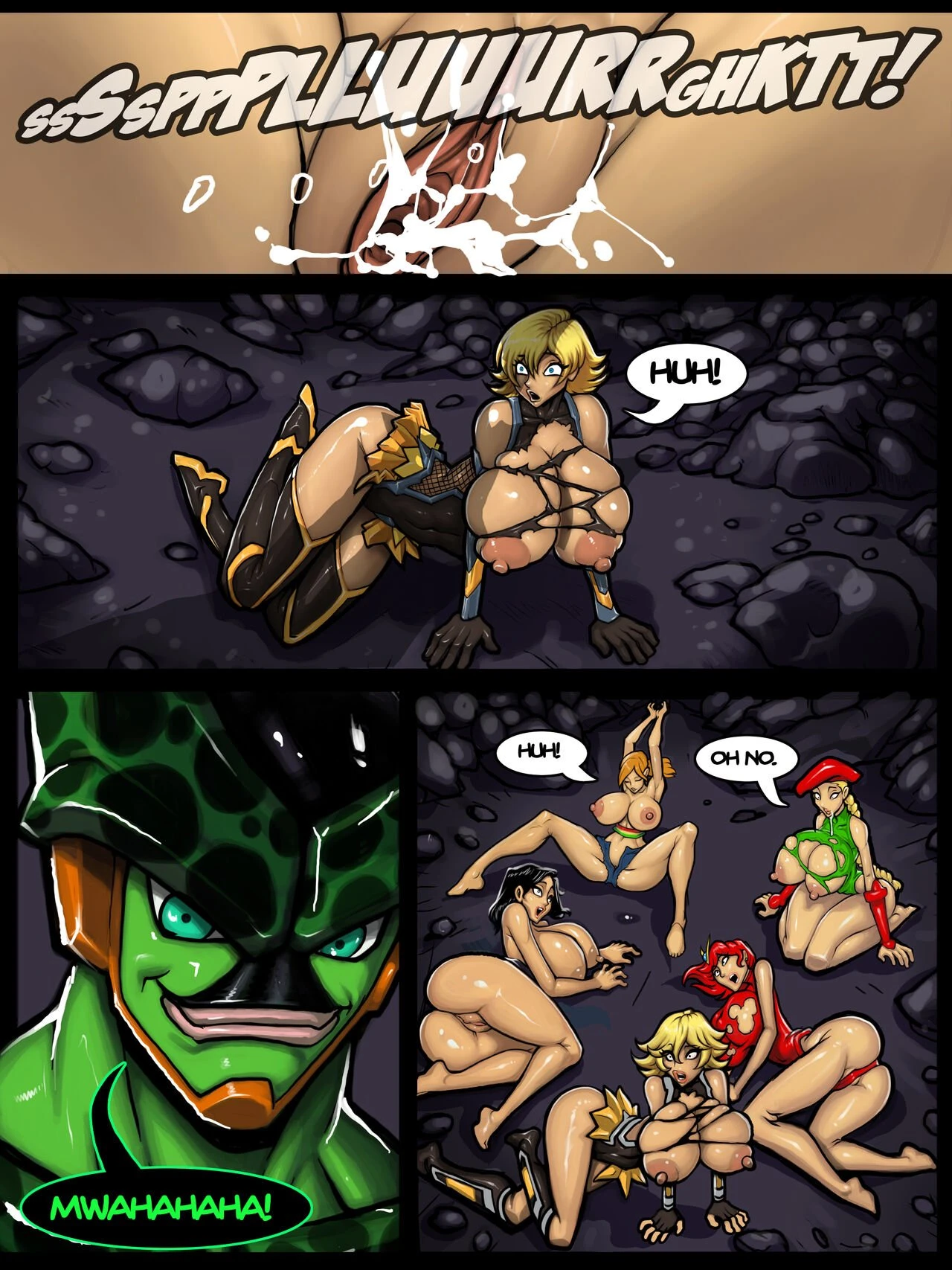 Cell's Conquest porn comic picture 10