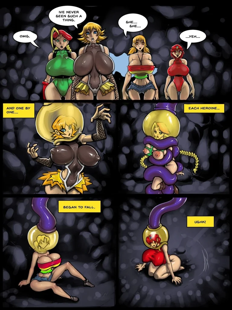 Cell's Conquest porn comic picture 5