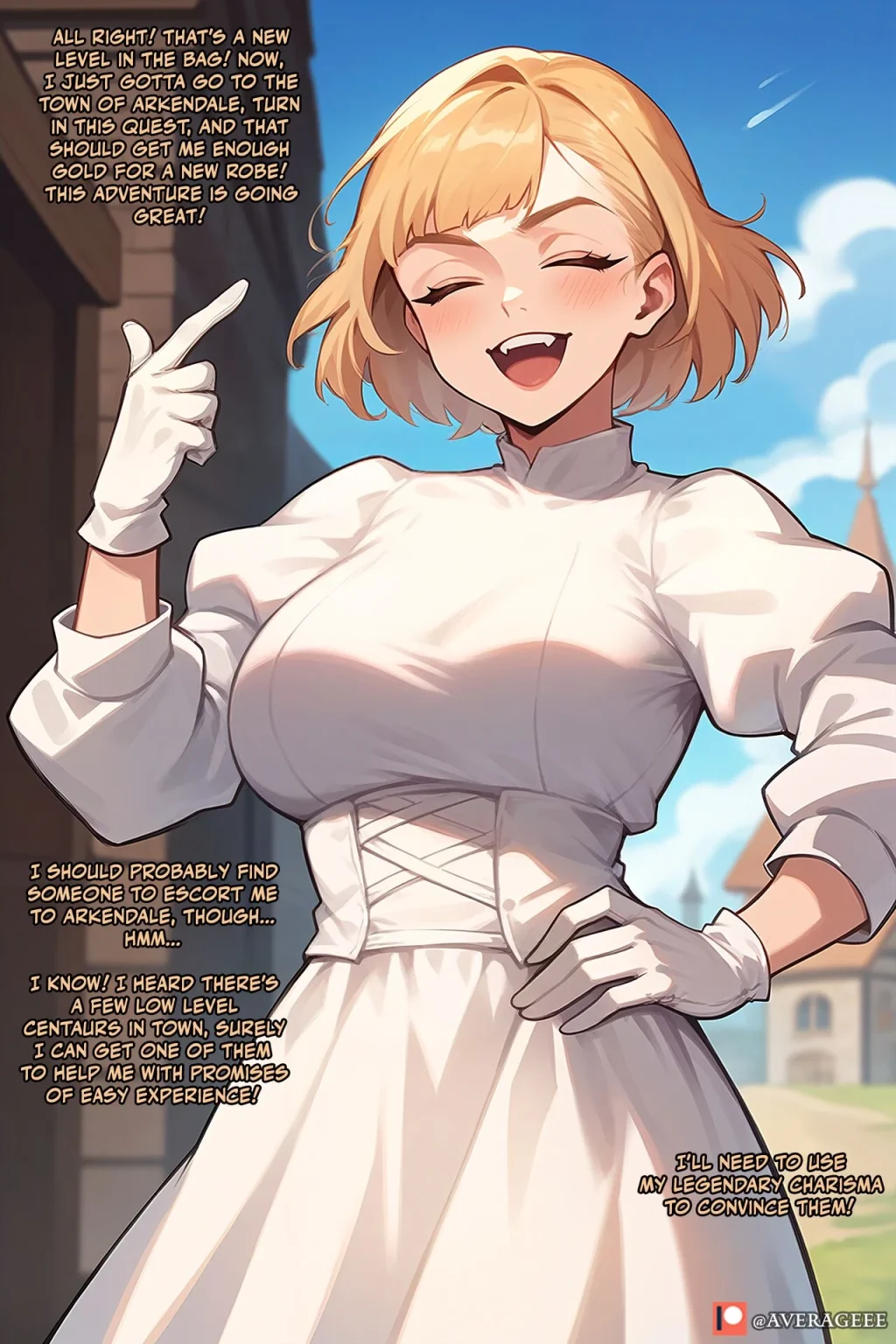 Centaur Escort porn comic picture 1