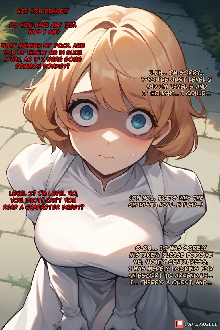 Centaur Escort porn comic picture 3
