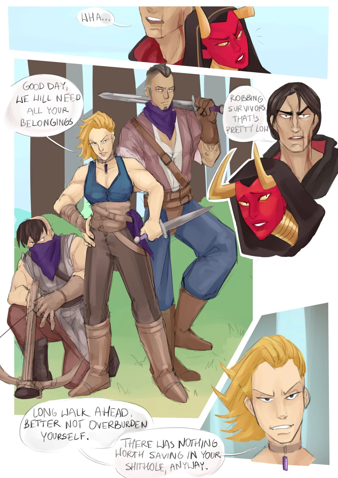 Chains of Flesh ch.1-3 porn comic picture 12