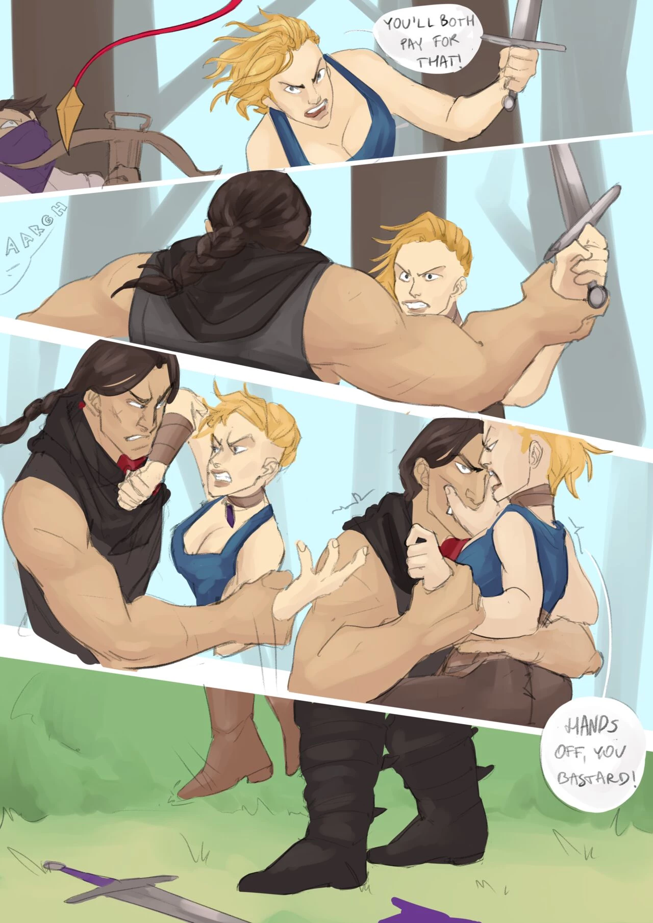 Chains of Flesh ch.1-3 porn comic picture 15