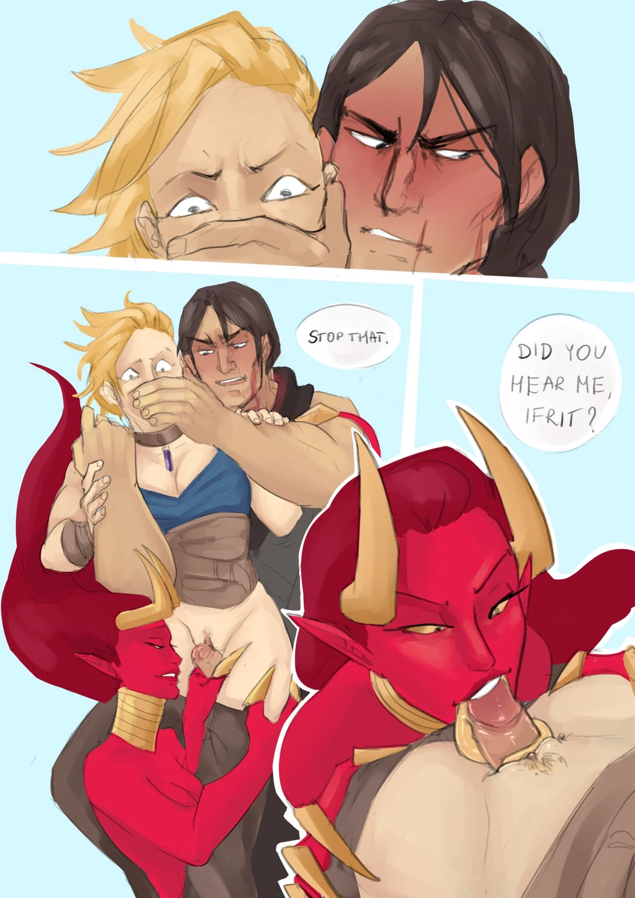 Chains of Flesh ch.1-3 porn comic picture 17