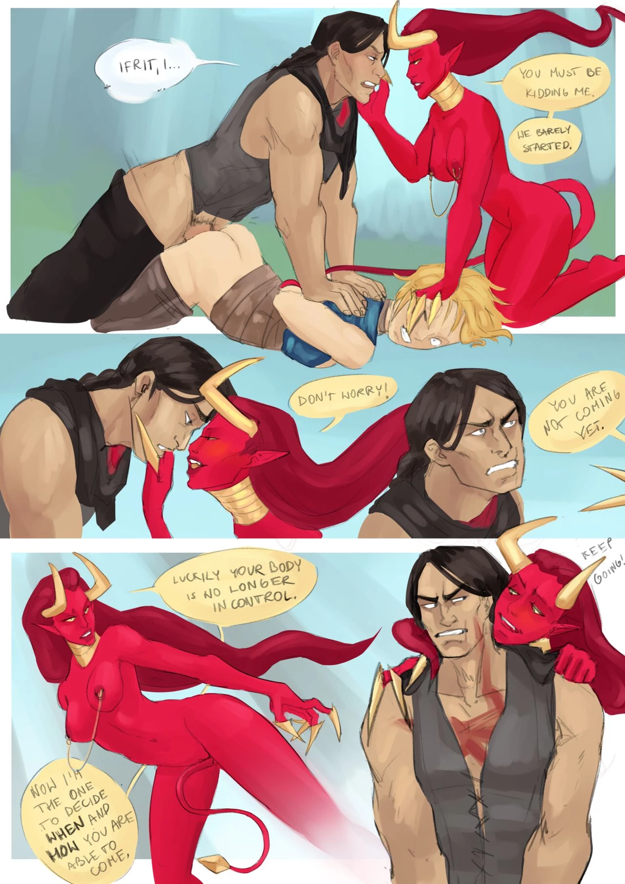 Chains of Flesh ch.1-3 porn comic picture 20