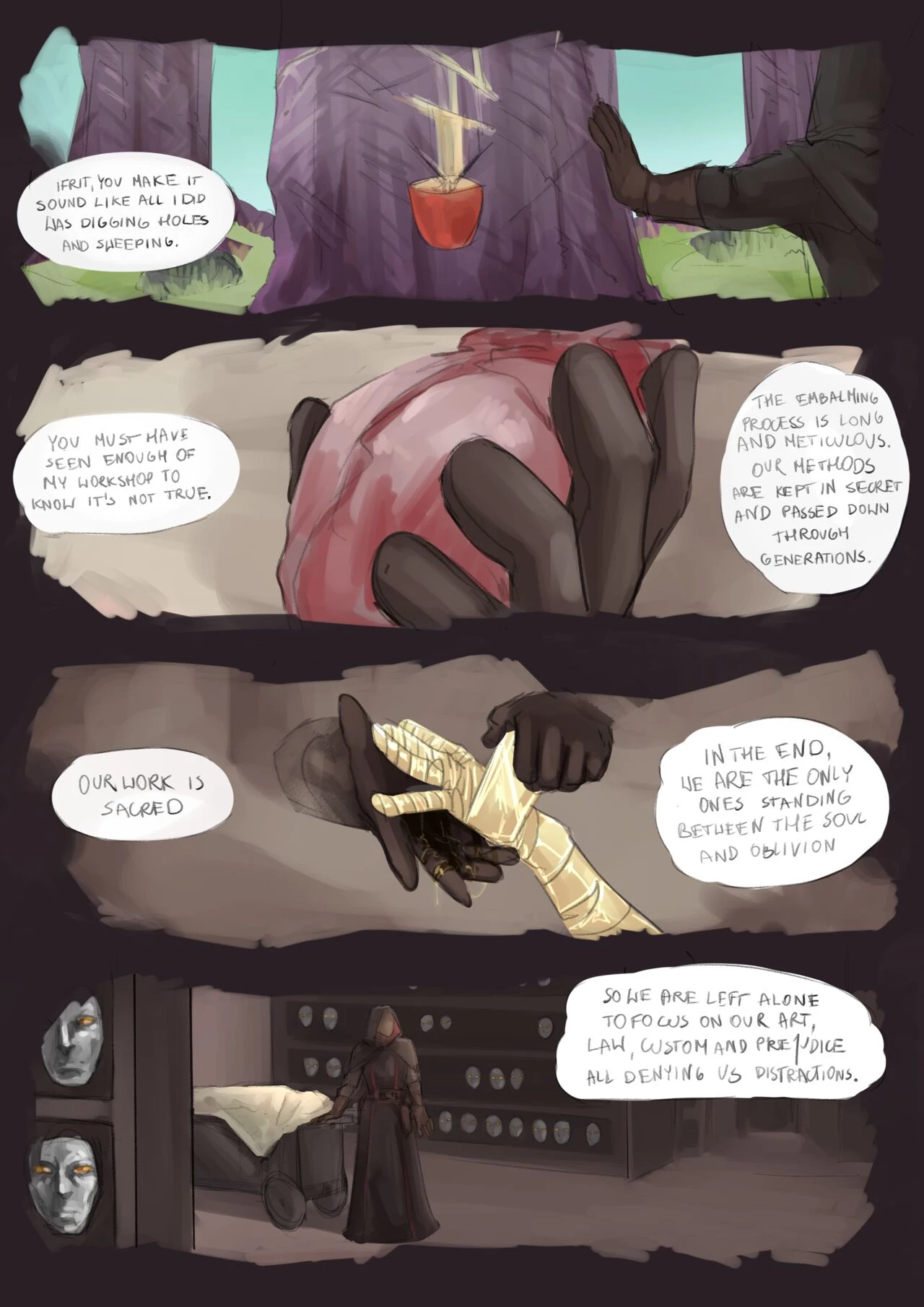 Chains of Flesh ch.1-3 porn comic picture 34