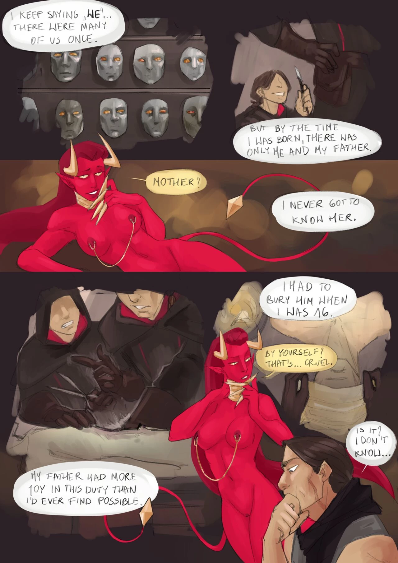 Chains of Flesh ch.1-3 porn comic picture 35