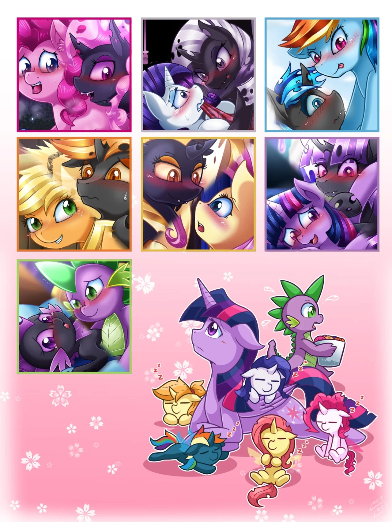 Changeling Selfcest porn comic picture 76