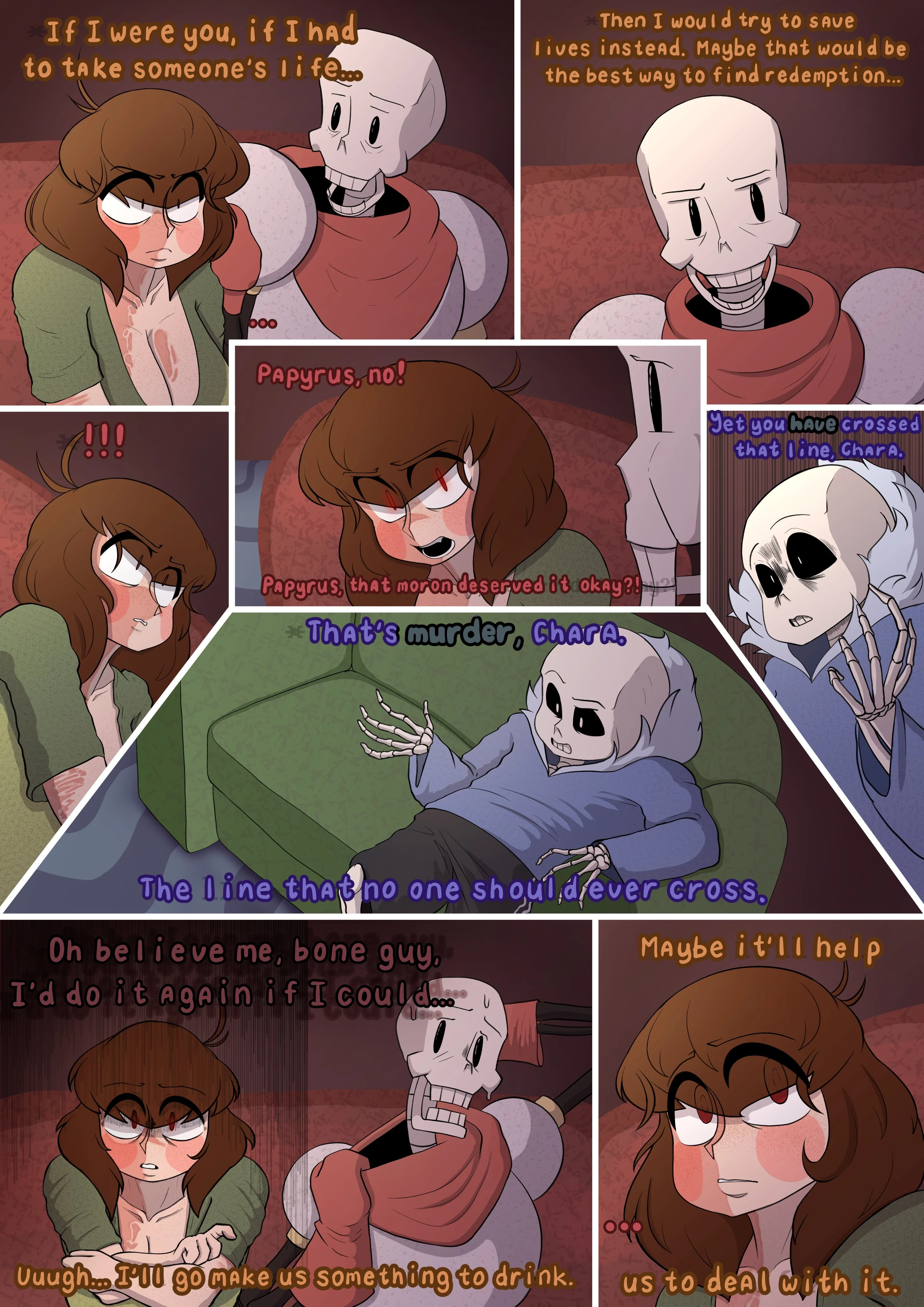Chara-ctober porn comic picture 11