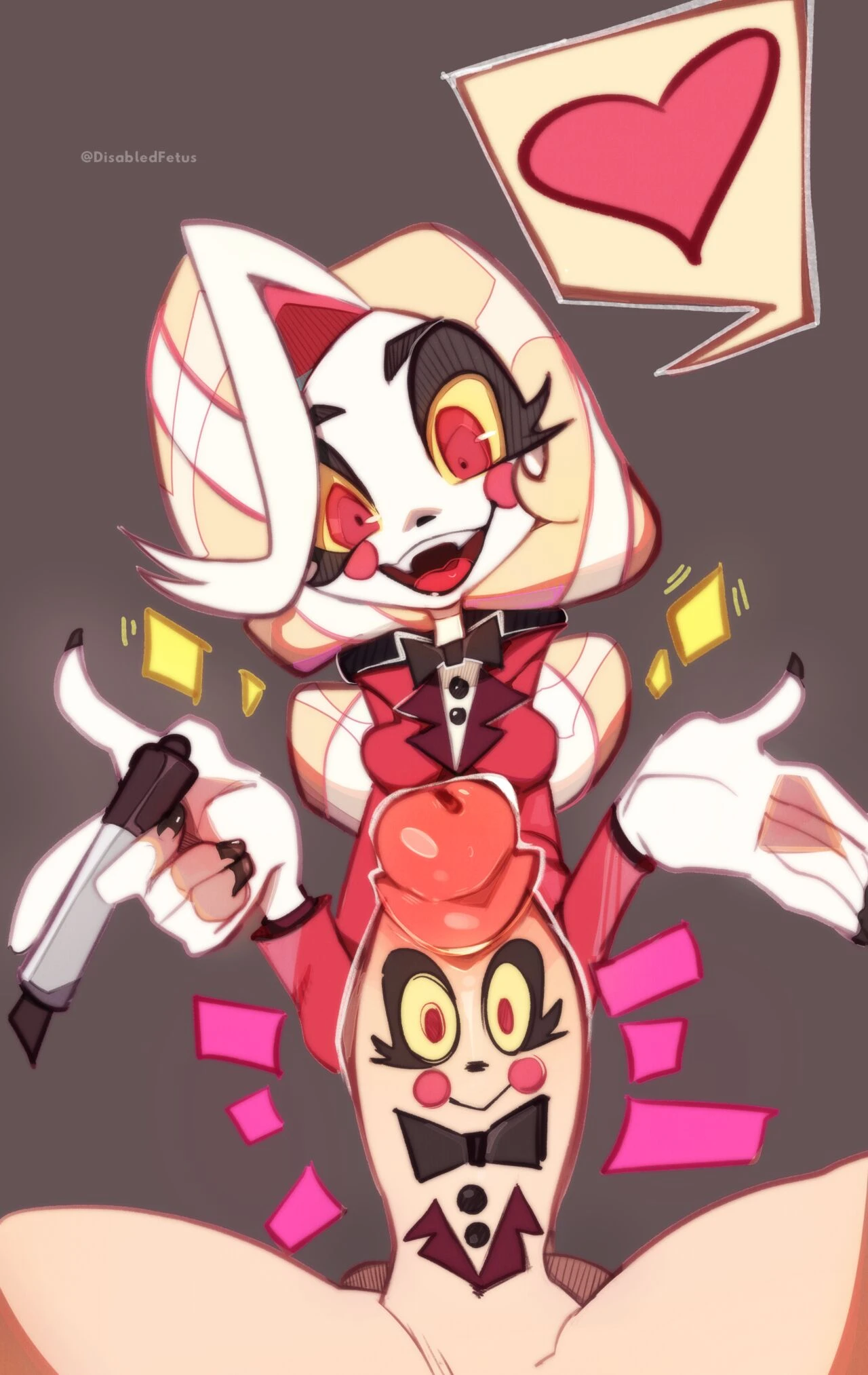 Charlie bored in Hell porn comic picture 6