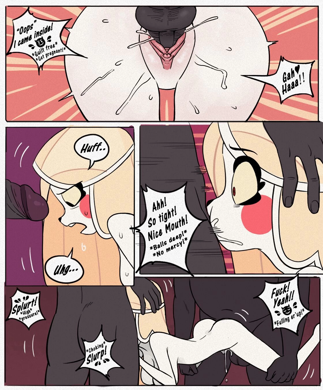 Charlie Morningstar and Katie killjoy and some demons porn comic picture 4