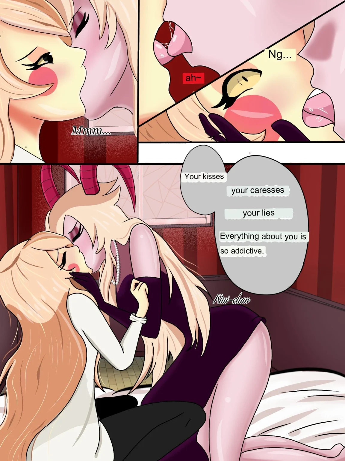 Charlie Morningstar and Lilith Morningstar porn comic picture 1