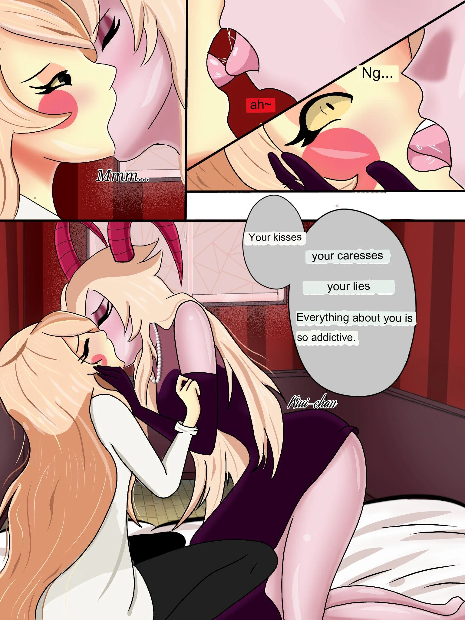 Charlie Morningstar and Lilith Morningstar porn comic picture 1