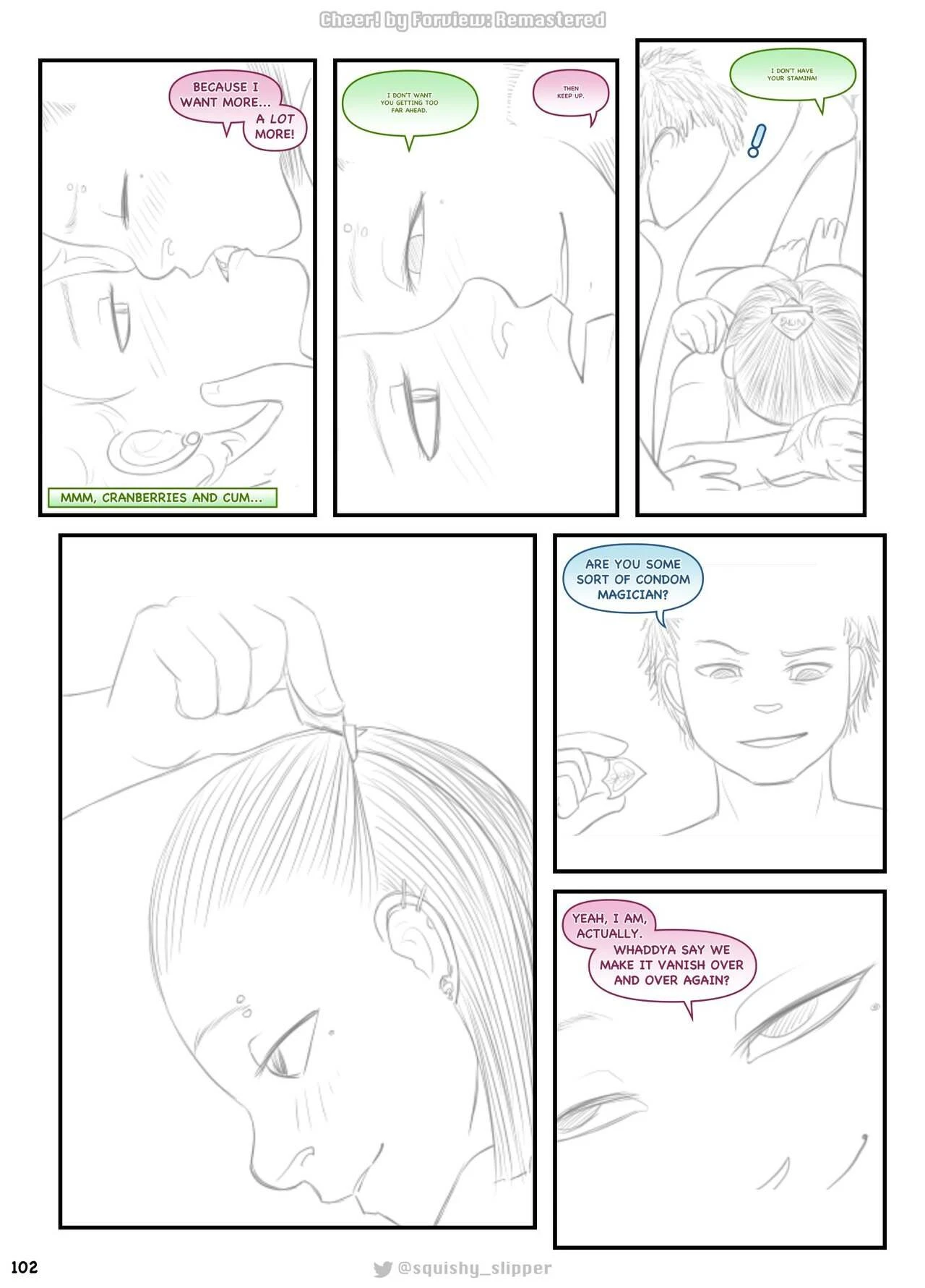Cheer! Remastered by Squishy porn comic picture 107
