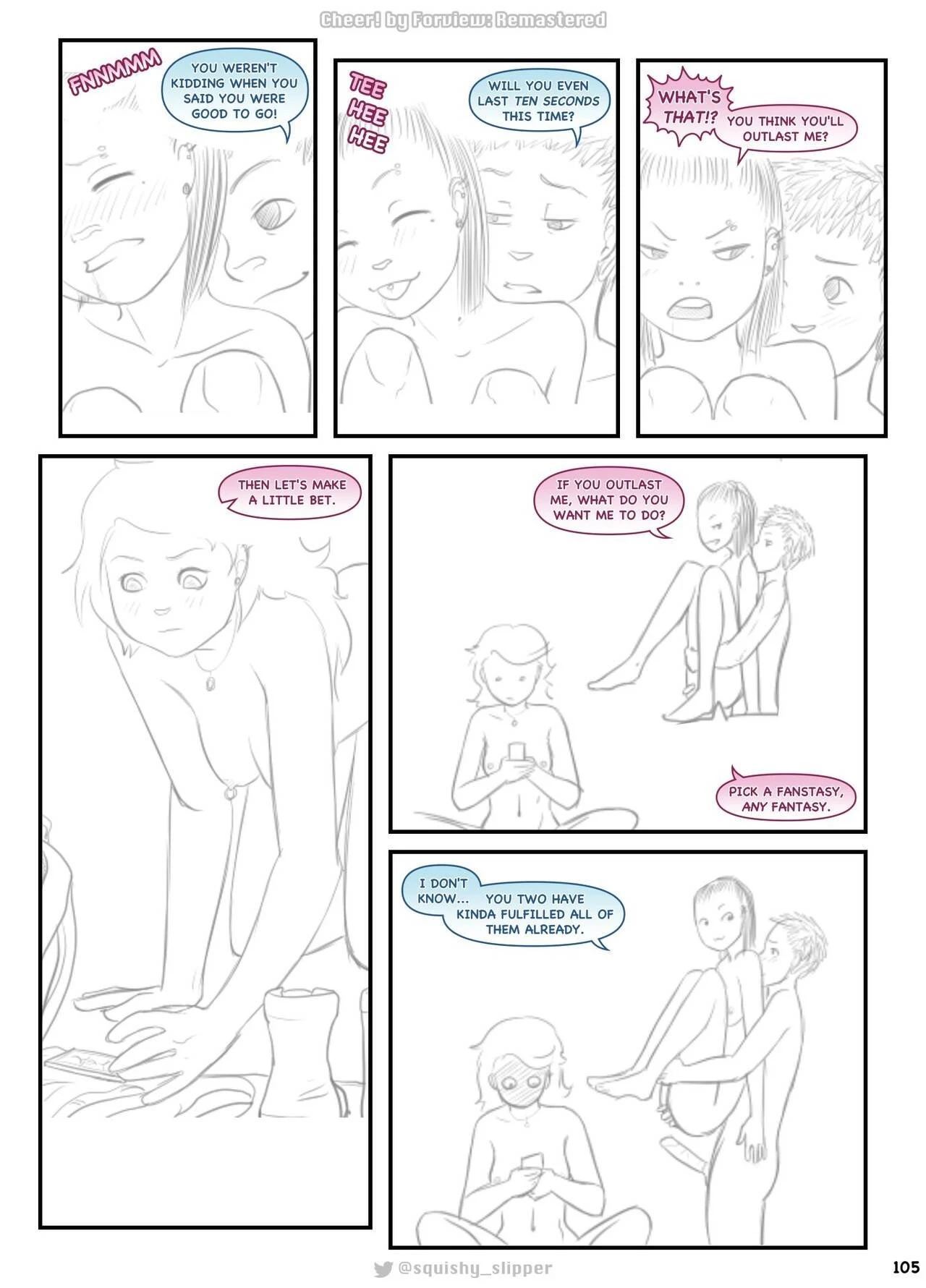 Cheer! Remastered by Squishy porn comic picture 110