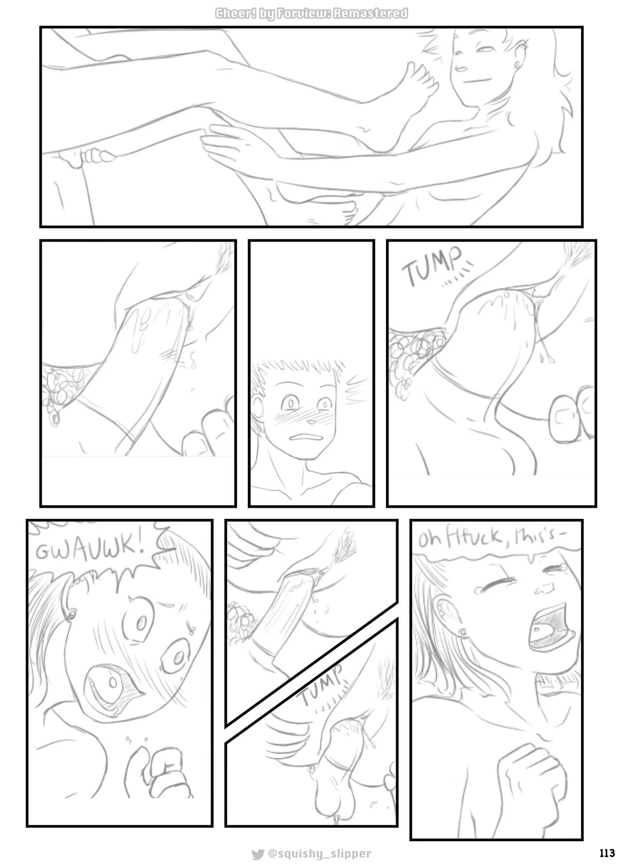 Cheer! Remastered by Squishy porn comic picture 118