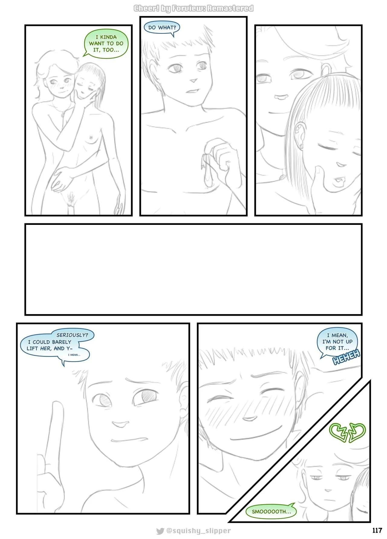 Cheer! Remastered by Squishy porn comic picture 122