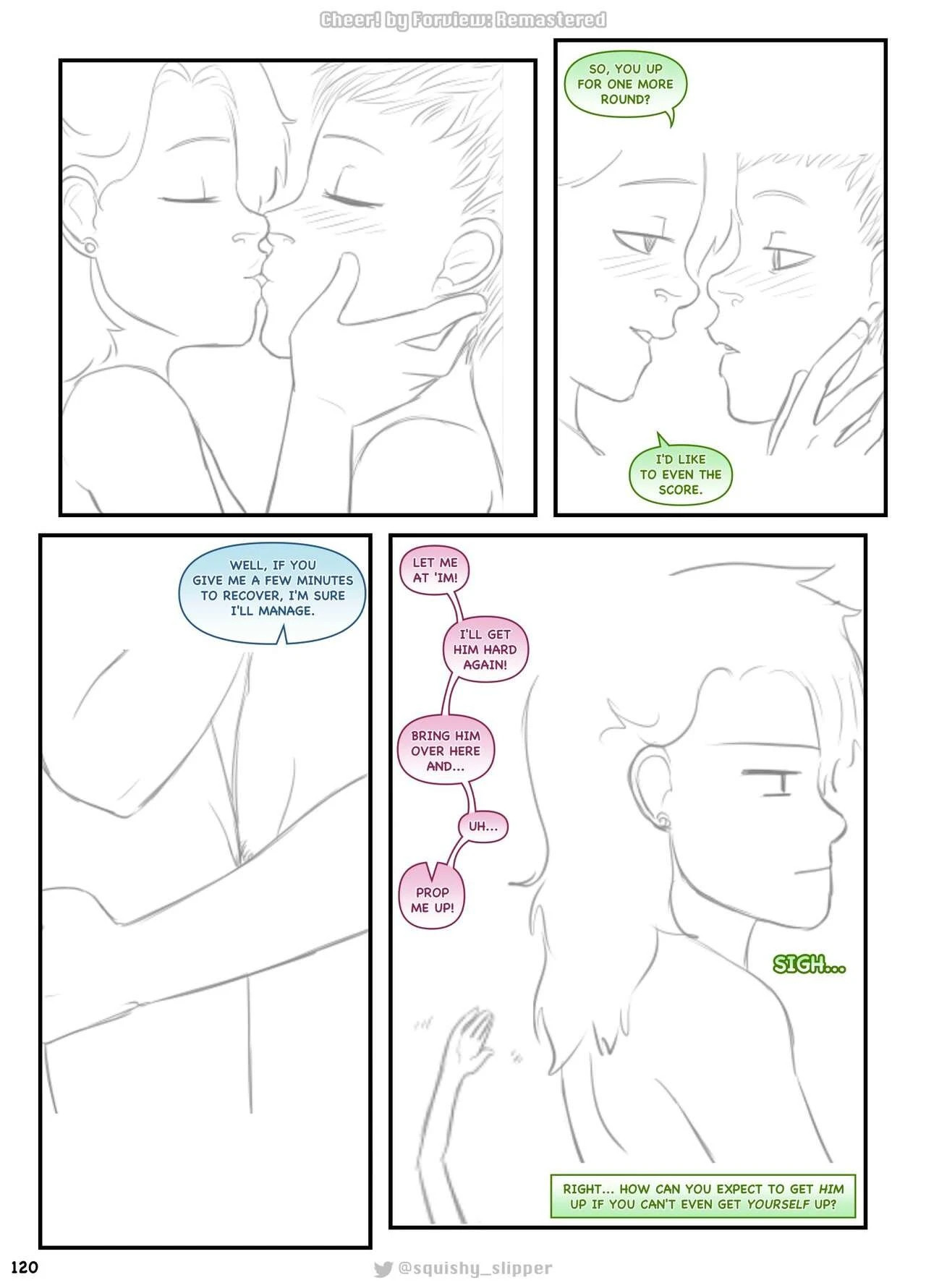 Cheer! Remastered by Squishy porn comic picture 125