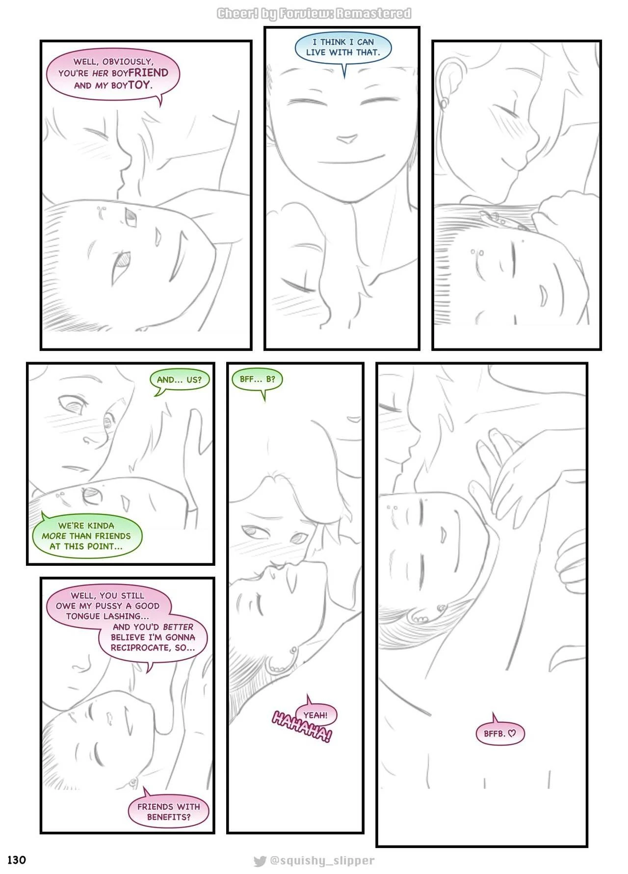 Cheer! Remastered by Squishy porn comic picture 135