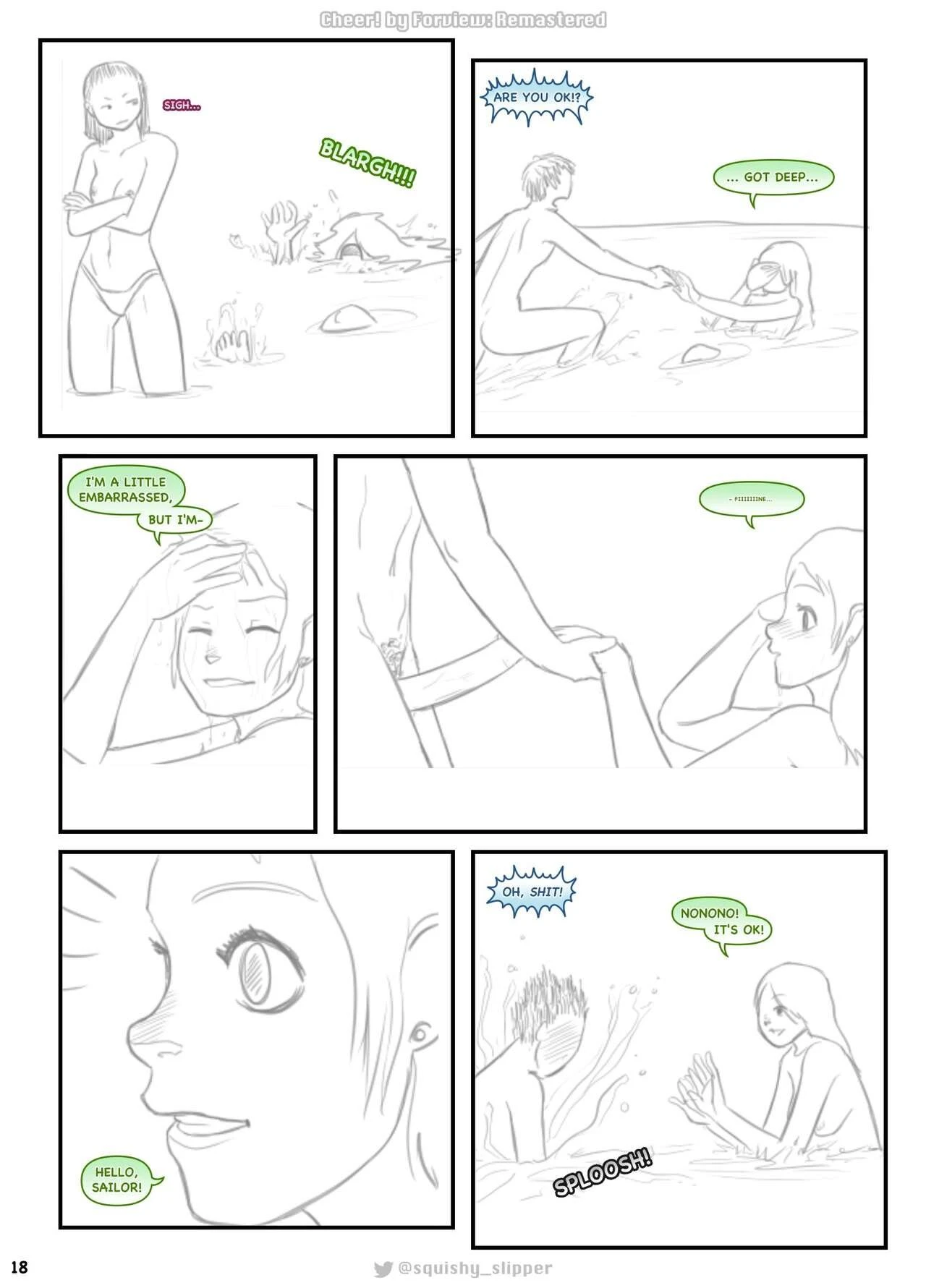 Cheer! Remastered by Squishy porn comic picture 22