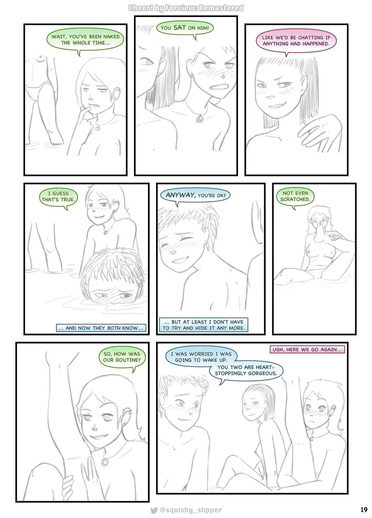 Cheer! Remastered by Squishy porn comic picture 23