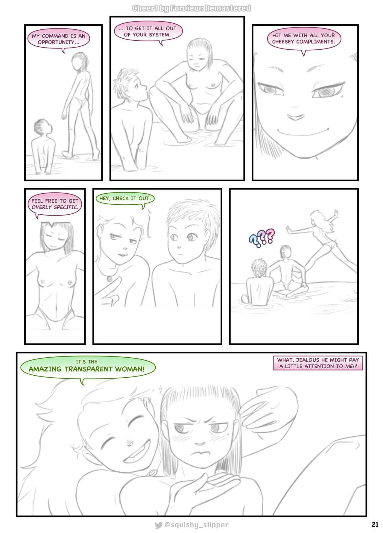 Cheer! Remastered by Squishy porn comic picture 25