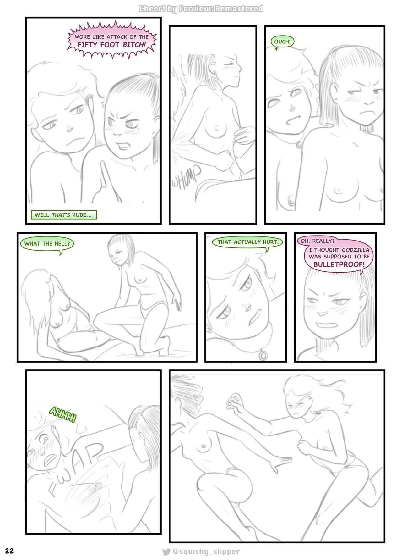 Cheer! Remastered by Squishy porn comic picture 26