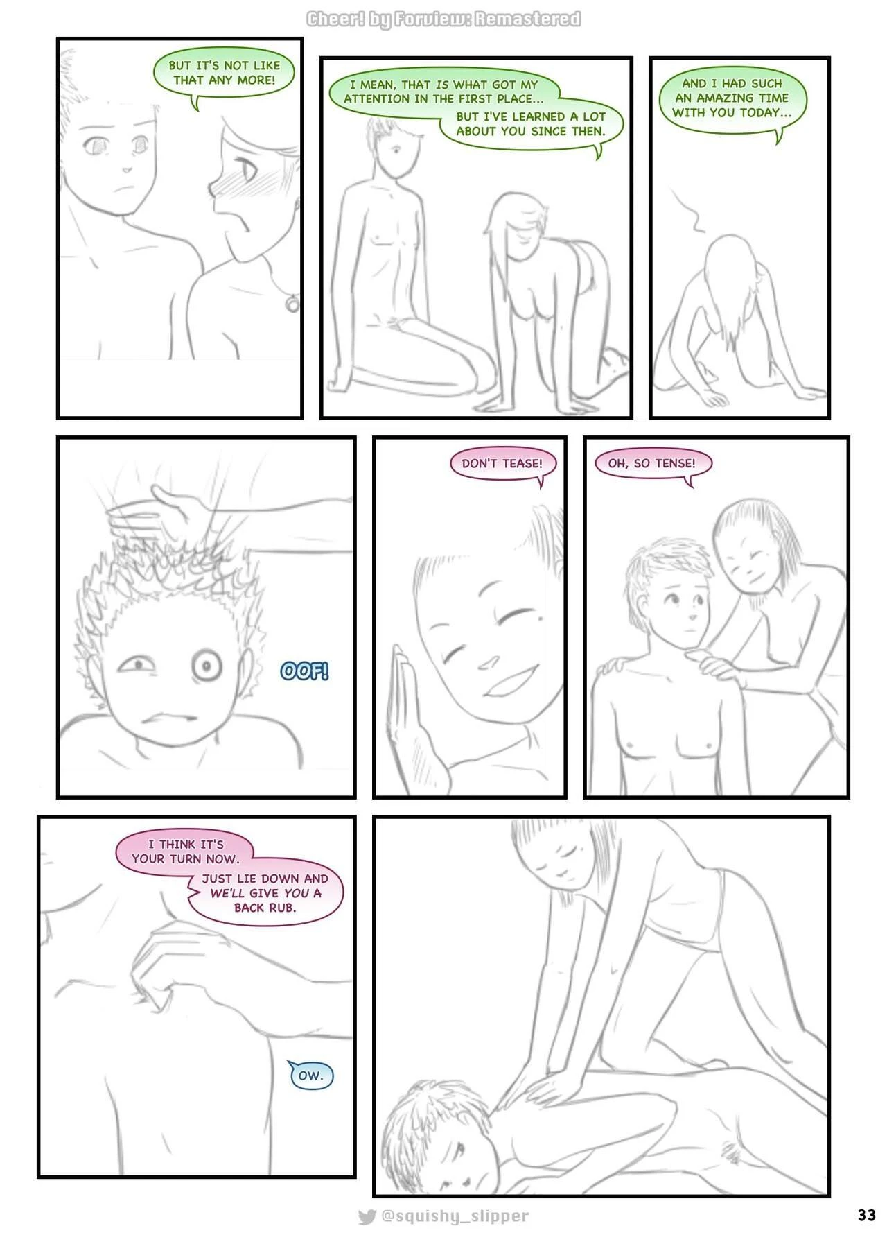 Cheer! Remastered by Squishy porn comic picture 37