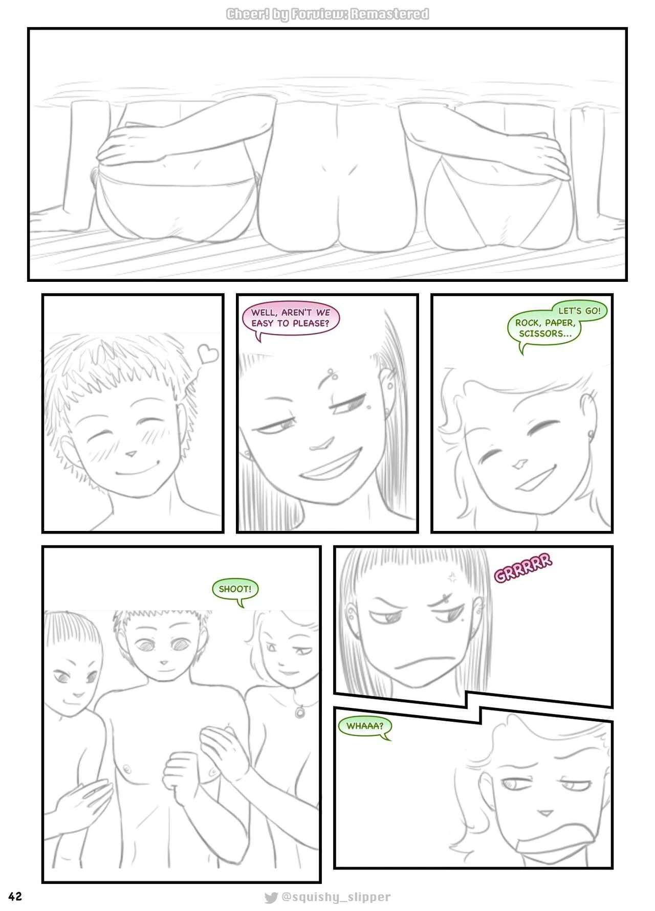 Cheer! Remastered by Squishy porn comic picture 46