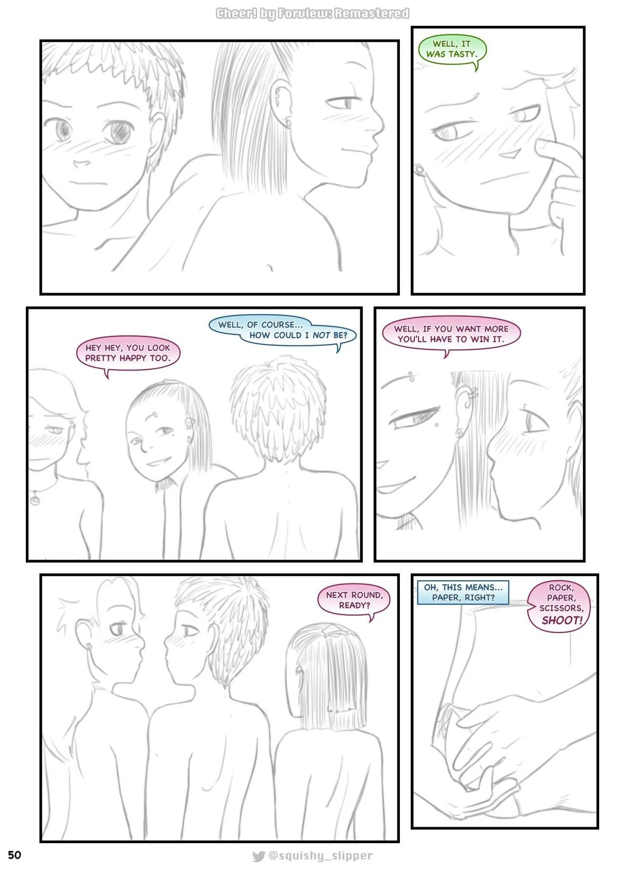 Cheer! Remastered by Squishy porn comic picture 54