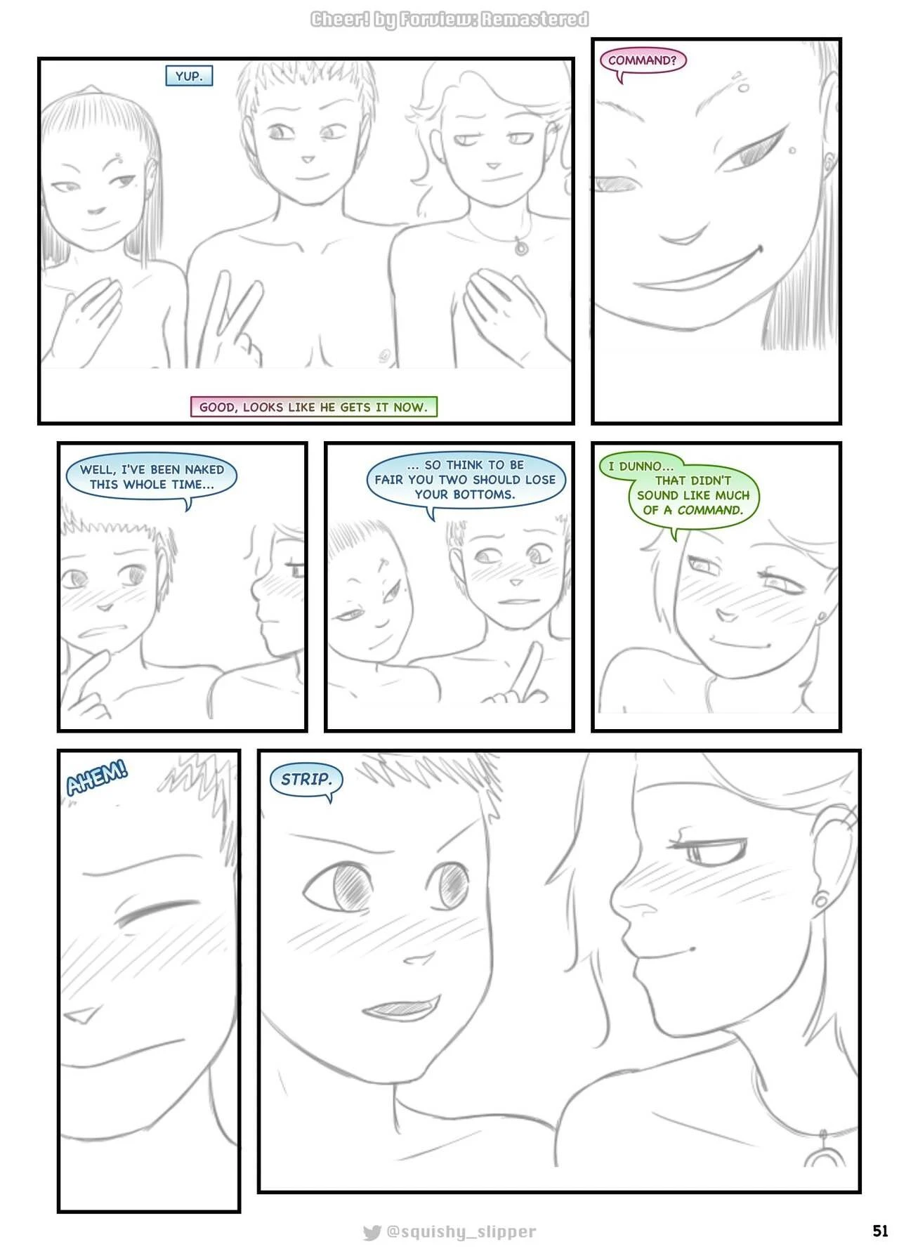 Cheer! Remastered by Squishy porn comic picture 55