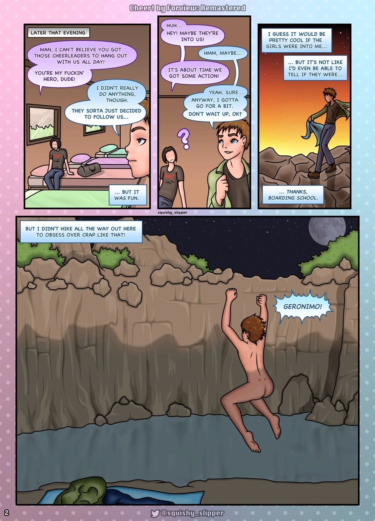 Cheer! Remastered by Squishy porn comic picture 6