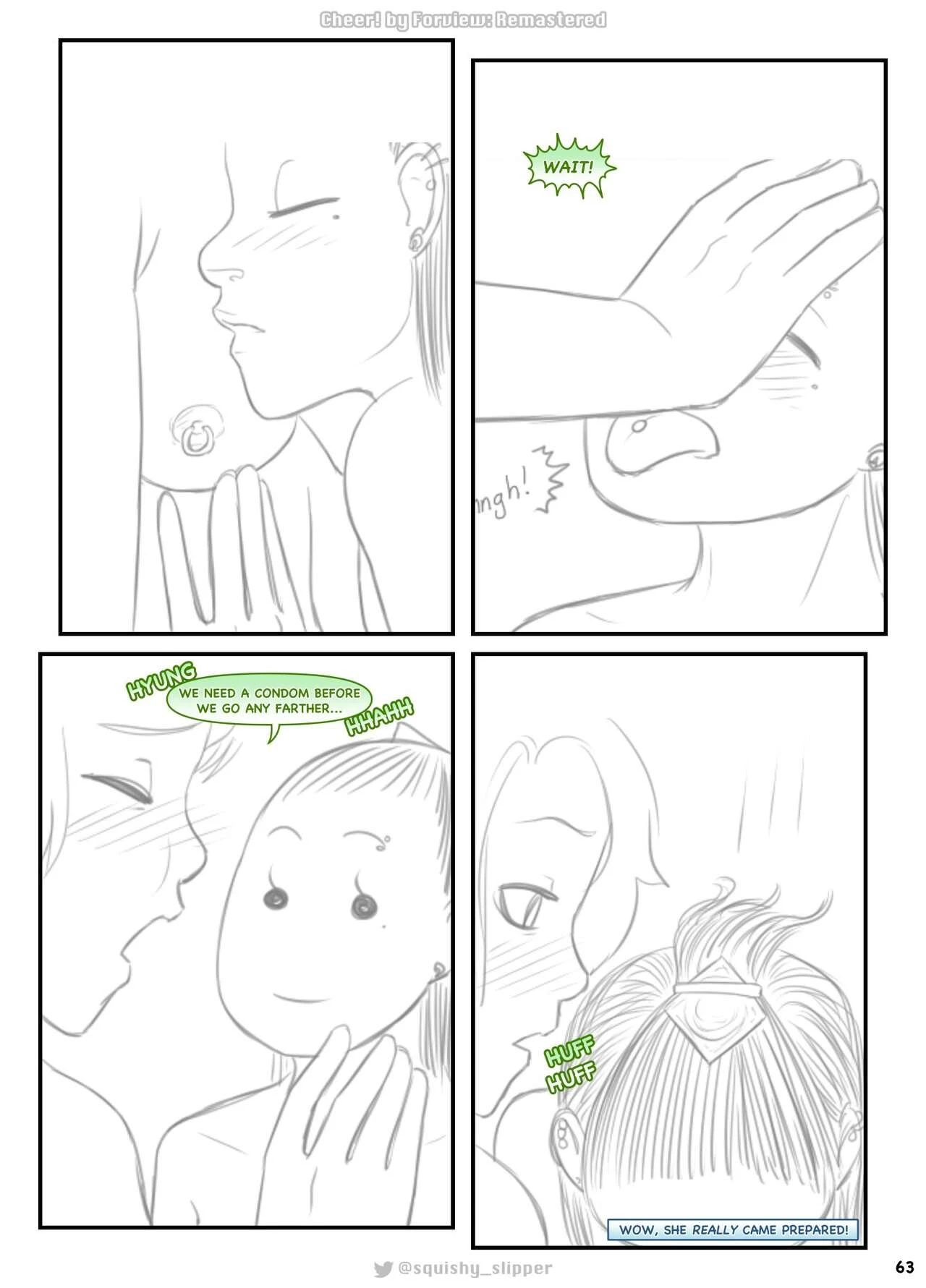 Cheer! Remastered by Squishy porn comic picture 67