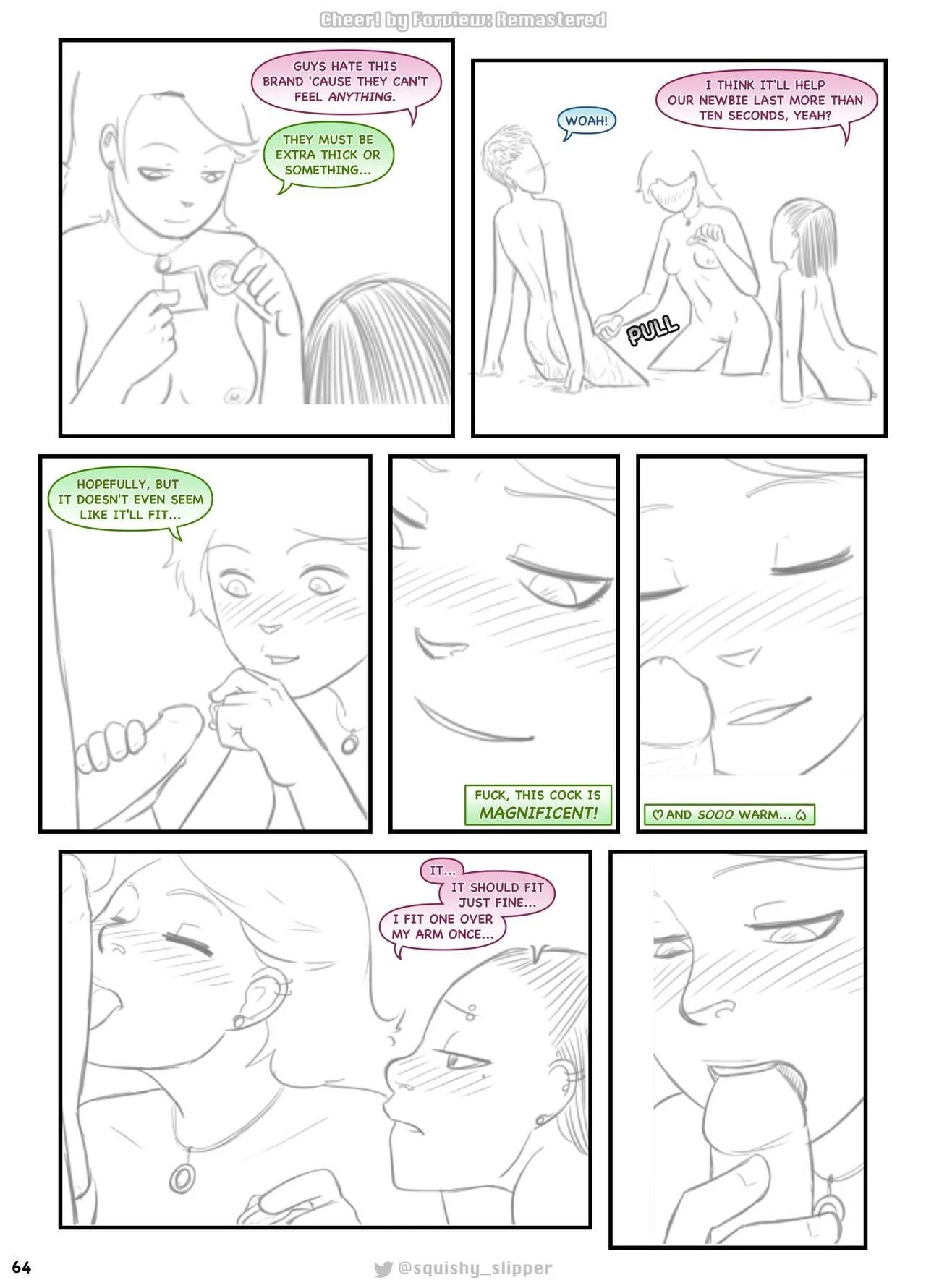 Cheer! Remastered by Squishy porn comic picture 68