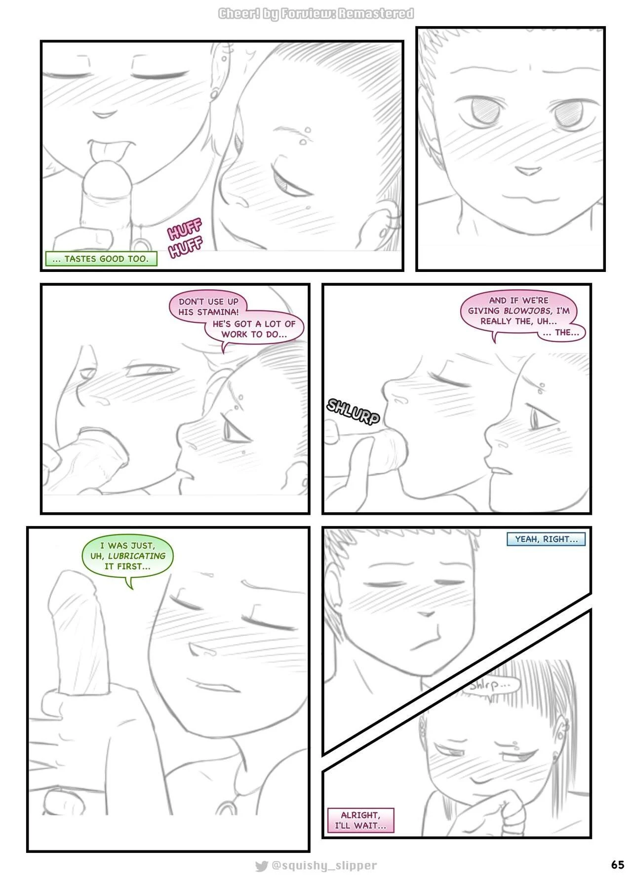 Cheer! Remastered by Squishy porn comic picture 69