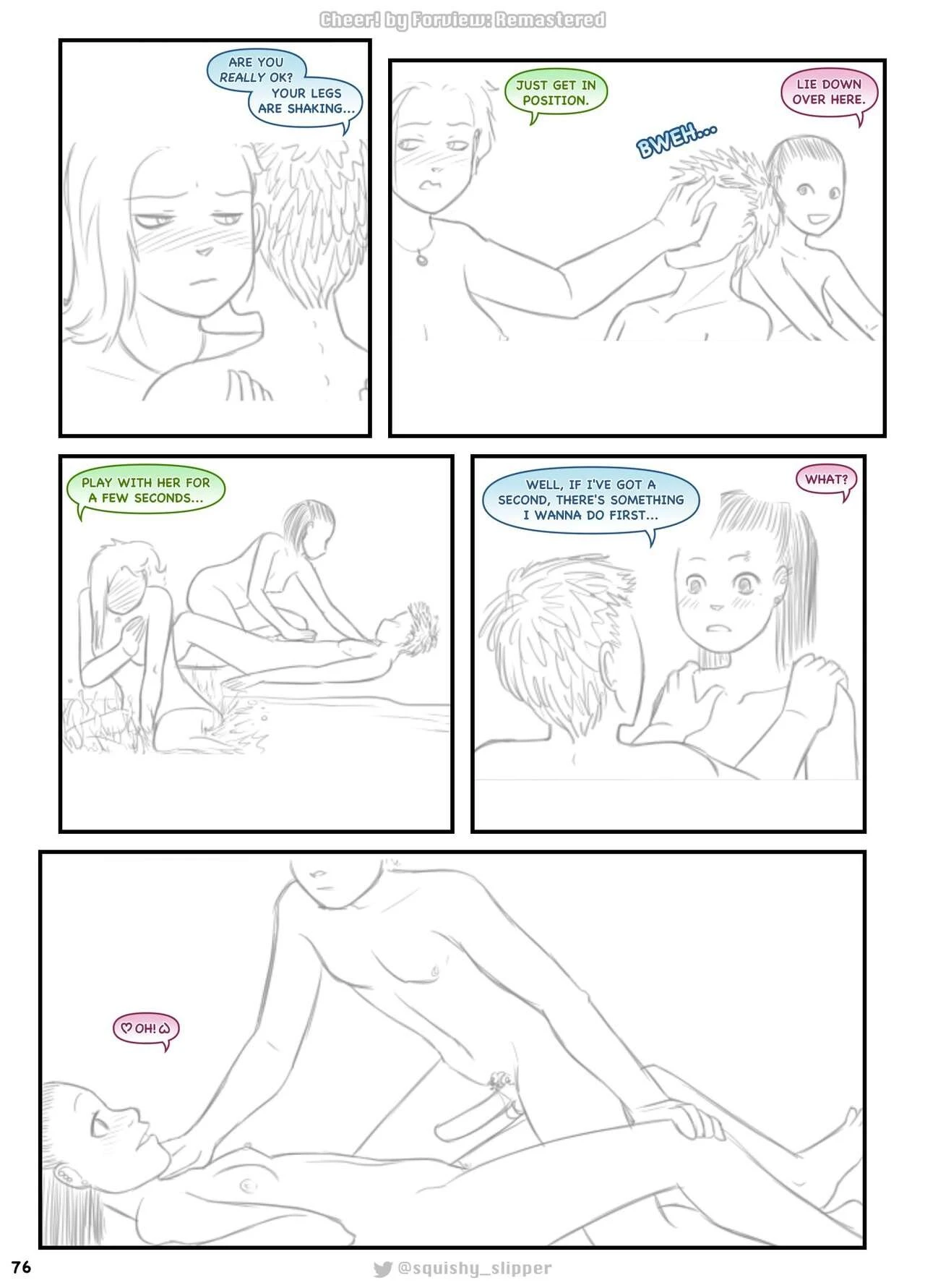 Cheer! Remastered by Squishy porn comic picture 80