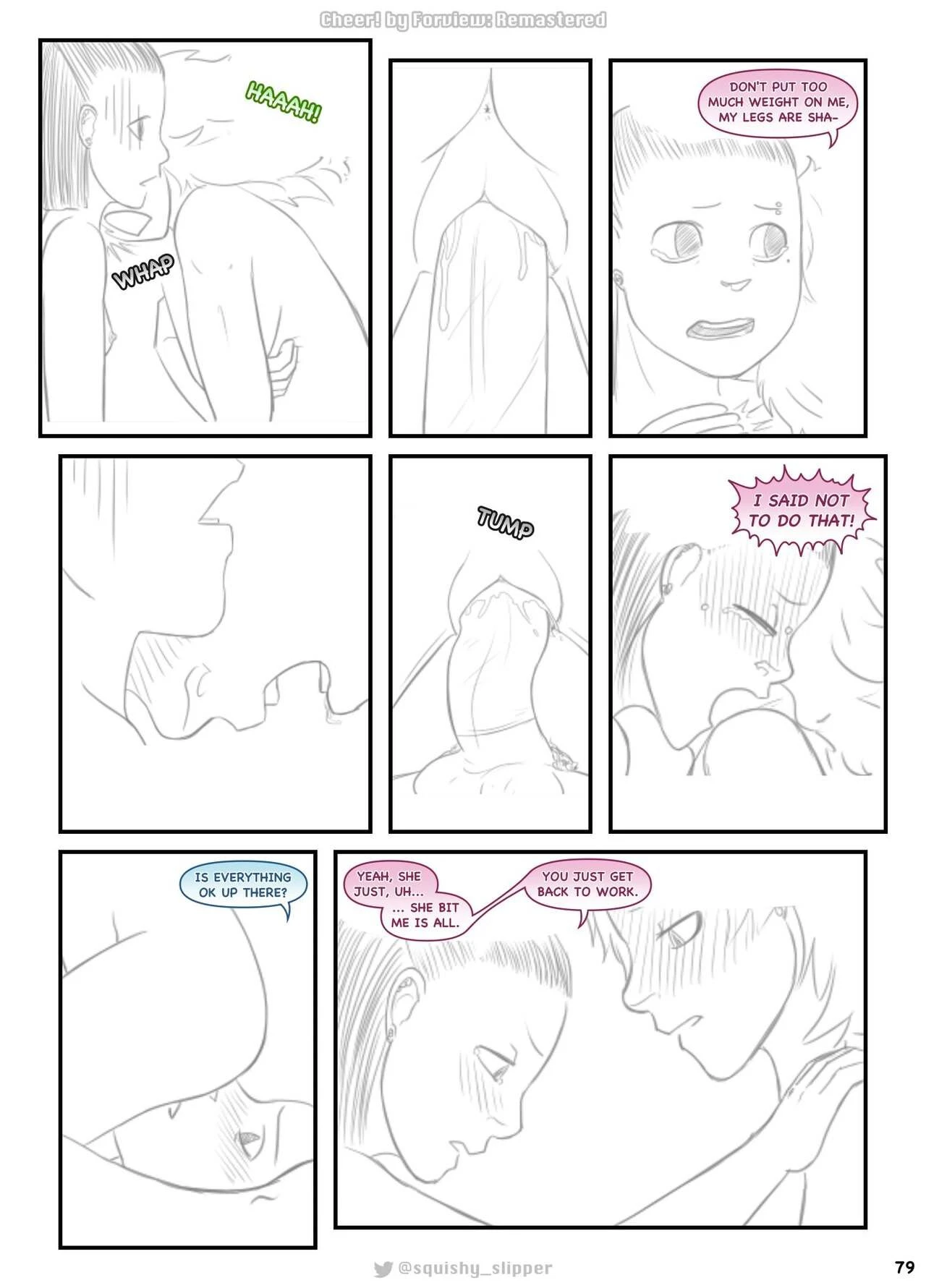 Cheer! Remastered by Squishy porn comic picture 83
